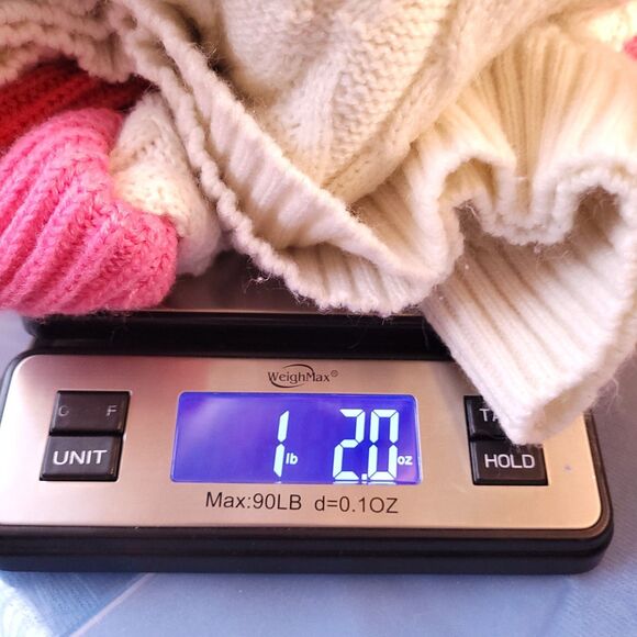 Strut & Bolt Sweater Womens Large Cable Knit Double Ruffle - Picture 11 of 11